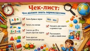 Будь готов к школе